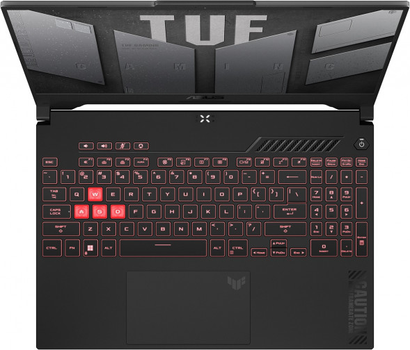 Ноутбук ASUS TUF Gaming 15 FA507NV-LP160 AMD Ryzen 5 7535HS, RAM 16 ГБ, SSD 512 ГБ, NVIDIA GeForce RTX 4060 для ноутбуков (8 Гб), Без системы, (90NR0E85-M00DT0), серый в Кемерово