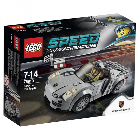 Конструктор LEGO Speed Champions 75910 Porsche 918 Spyde в Кемерово