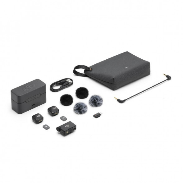 Микрофон DJI Mic Mini (2 TX + 1 RX + зарядный кейс) в Кемерово