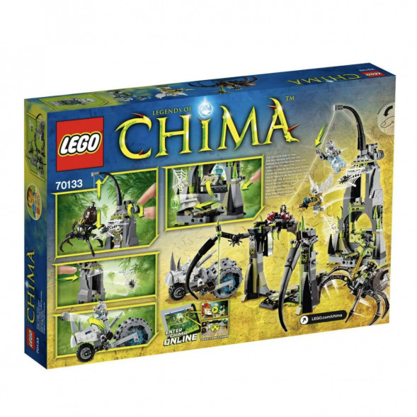 Конструктор LEGO Legends Of Chima 70133 Пещера Спинлина в Кемерово