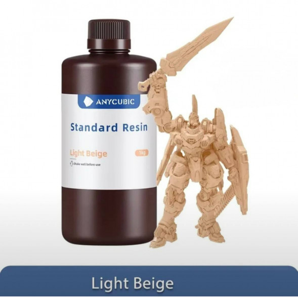 Смола для фотополимерного  принтера Anycubic Standard Resin Light Beige (Бежевый) в Кемерово