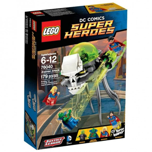 Конструктор LEGO Super Heroes 76040 Атака Брейниака в Кемерово