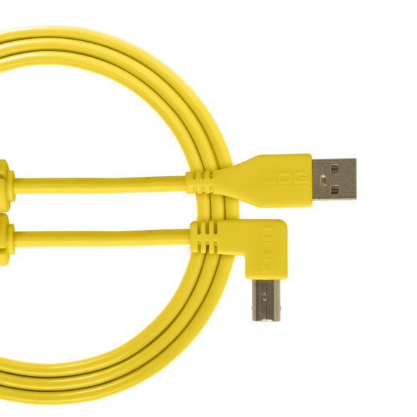Аудиокабель UDG Ultimate Audio Cabel  USB 2.0 A-B 1 метр, жёлтый в Кемерово