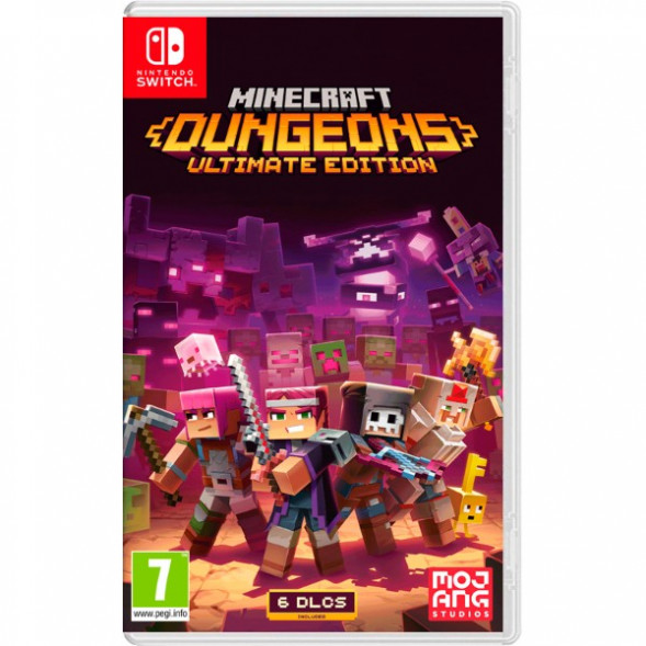 Игра Minecraft Dungeons - Ultimate Edition [Nintendo Switch, русские субтитры] в Кемерово