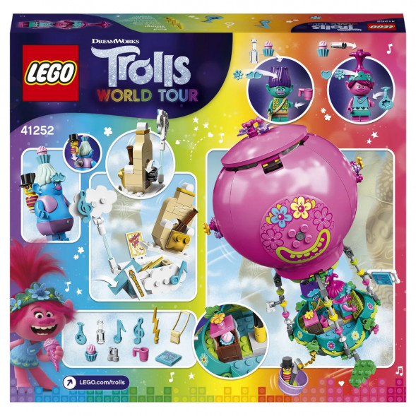 Конструктор LEGO Trolls 41252 Путешествие Розочки на воздушном шаре в Кемерово
