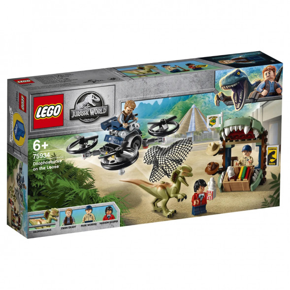 Конструктор LEGO Jurassic World 75934 Побег дилофозавра в Кемерово