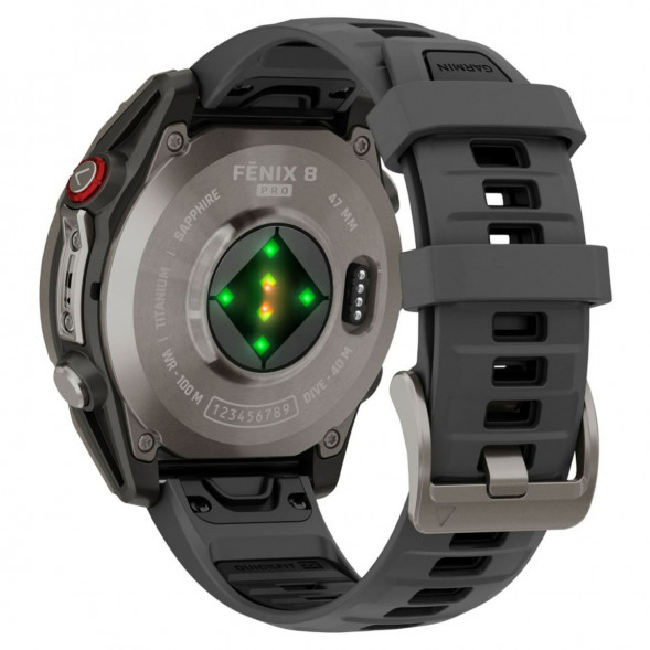 Умные часы Garmin Fenix 8 PRO, 47 мм, AMOLED, Sapphire, Titanium with Graphite/Black Silicone Band 010-03198-10 в Кемерово