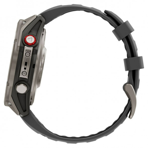Умные часы Garmin Fenix 8 PRO, 51 мм, AMOLED, Sapphire, Titanium with Graphite/Black Silicone Band 010-03199-10 в Кемерово