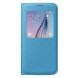Чехол для Samsung Galaxy S6 S-View Cover (EF-CG920BLE), Blue в Кемерово