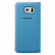 Чехол для Samsung Galaxy S6 S-View Cover (EF-CG920BLE), Blue в Кемерово