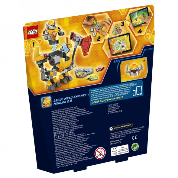Конструктор LEGO Nexo Knights 70365 Боевые доспехи Акселя в Кемерово