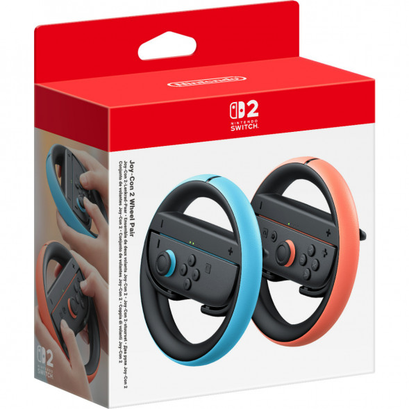 Игровой контроллер беспроводной Nintendo Joy-Con 2 Wheel (комплект из 2 шт.) в Кемерово