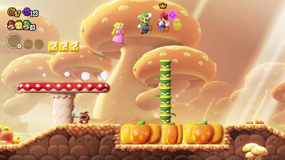 Игра Super Mario Bros. Wonder [Nintendo Switch, Русская версия] в Кемерово