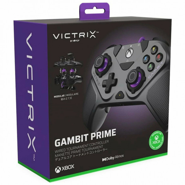 Проводной геймпад PDP Victrix Gambit Prime Tournament Controller Xbox One/Series/PC, черный в Кемерово