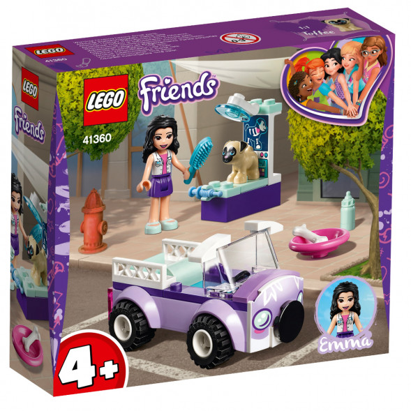 Конструктор LEGO Friends 41360 Передвижная ветклиника Эммы в Кемерово