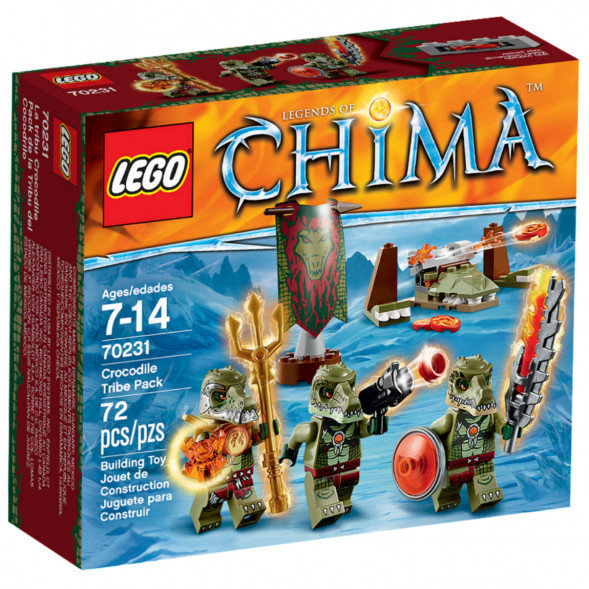 Конструктор LEGO Legends of Chima 70231 Лагерь Клана Крокодилов в Кемерово