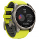 Умные часы Garmin Fenix 8, 51 мм, Solar, Sapphire Titanium with AMP Yellow/Graphite Silicone Band 010-02907-20 в Кемерово