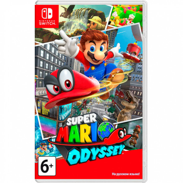 Игра Super Mario Odyssey [Nintendo Switch, русская версия] в Кемерово