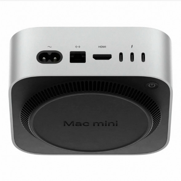 Компьютер Apple Mac mini M4 2024 (MU9D3) (10 Core GPU, 16ГБ, 256ГБ SSD, Apple, macOS), серебристый в Кемерово