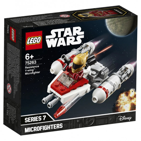 Конструктор LEGO Star Wars 75263 Микрофайтеры Истребитель Сопротивления типа Y в Кемерово