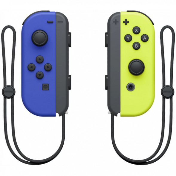 Геймпад Nintendo Switch Joy-Con controllers Duo, синий/желтый в Кемерово