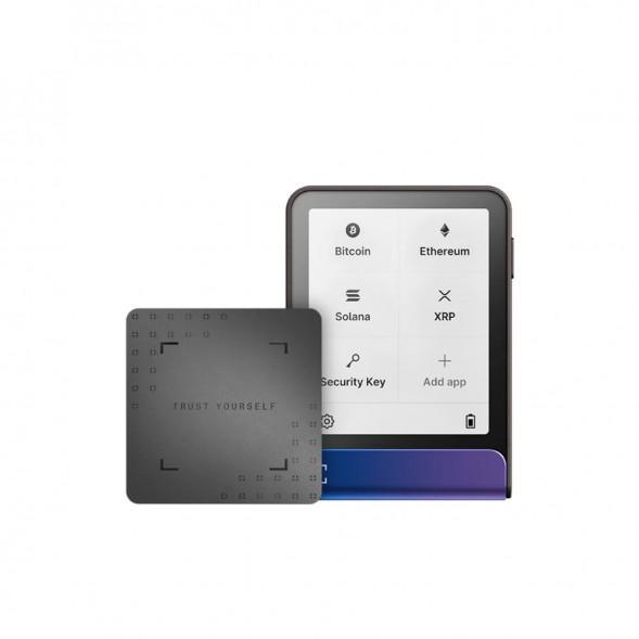 Аппаратный криптокошелек Ledger Flex+Recovery Key, Neptune Blue в Кемерово