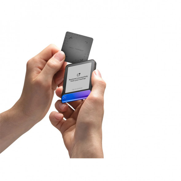 Аппаратный криптокошелек Ledger Flex+Recovery Key, Neptune Blue в Кемерово