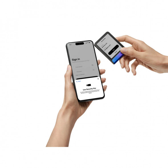 Аппаратный криптокошелек Ledger Flex+Recovery Key, Neptune Blue в Кемерово