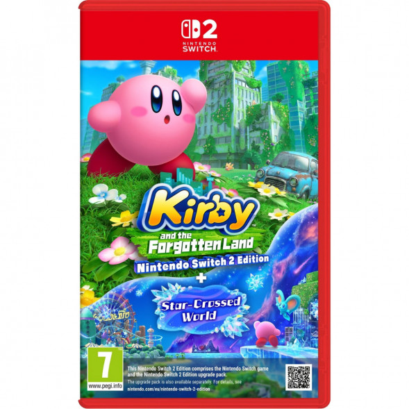 Игра Kirby and the Forgotten Land + Star-Crossed World [Nintendo Switch 2, английская версия] в Кемерово