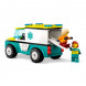 Конструктор LEGO City 60403 Скорая помощь и сноубордист в Кемерово