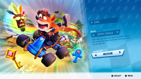 Crash Team Racing Nitro-Fueled [PS4, английская версия] в Кемерово