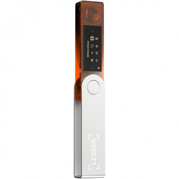 Аппаратный криптокошелек Ledger Nano X, BTC Orange  в Кемерово