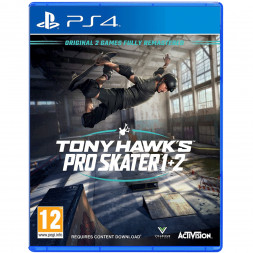 Игра Tony Hawk&amp;#039;s Pro Skater 1 + 2 [PS4, английская версия]