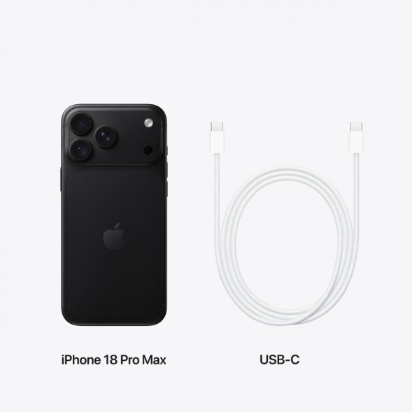 Смартфон Apple iPhone 18 Pro Max 1TB (eSIM), Black в Кемерово