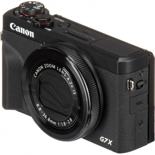 Фотоаппарат Canon PowerShot G7X Mark III, чёрный в Кемерово