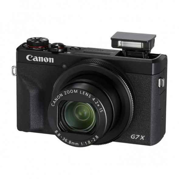 Фотоаппарат Canon PowerShot G7X Mark III, чёрный в Кемерово