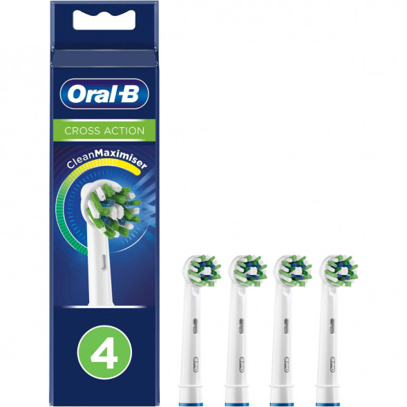 Насадки на зубные щетки Oral-B Cross Action, 4 шт. в Кемерово