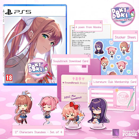 Игра Doki Doki Literature Club Plus! [PS5, русские субтитры] в Кемерово