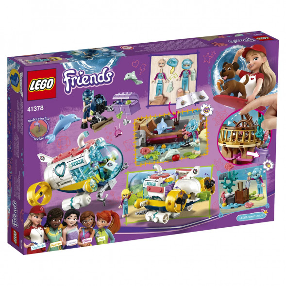 Конструктор LEGO Friends 41378 Спасение дельфинов в Кемерово