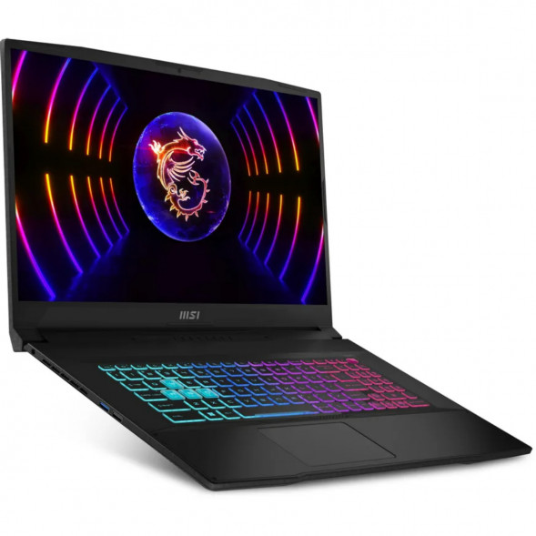 Ноутбук MSI Katana 17 B13VEK-1622XRUY (17.3&amp;quot;, IPS, Intel Core i7 13620H 2.4ГГц, 10 ядер, 16ГБ DDR5, 512ГБ SSD, NVIDIA GeForce RTX 4050 - 6 ГБ, FreeDOS), черный в Кемерово