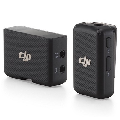 Комплект беспроводных микрофонов DJI MIC (1TX + 1RX), черный в Кемерово