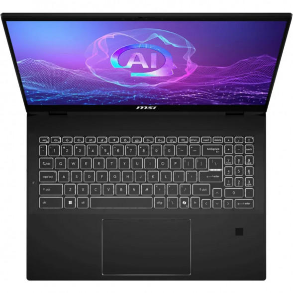 Ноутбук трансформер MSI Summit 16 AI Evo A2HMTG-057RU (16&amp;quot;, IPS, Intel Core Ultra 7 255H 2ГГц, 16 ядер, 16ГБ LPDDR5, 1ТБ SSD, Intel Arc 140T, Windows 11 Home), черный в Кемерово