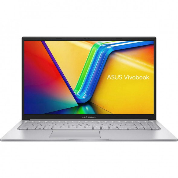 Ноутбук ASUS Vivobook 15 X1504VA-BQ4172 (15.6&amp;quot;, IPS, Intel Core 5 120U 1.4ГГц, 10 ядер, 8ГБ DDR5, 512ГБ SSD, Intel Graphics, без ОС), серебристый в Кемерово