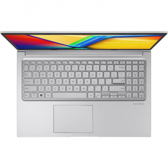 Ноутбук ASUS Vivobook 15 X1504VA-BQ4172 (15.6&amp;quot;, IPS, Intel Core 5 120U 1.4ГГц, 10 ядер, 8ГБ DDR5, 512ГБ SSD, Intel Graphics, без ОС), серебристый в Кемерово