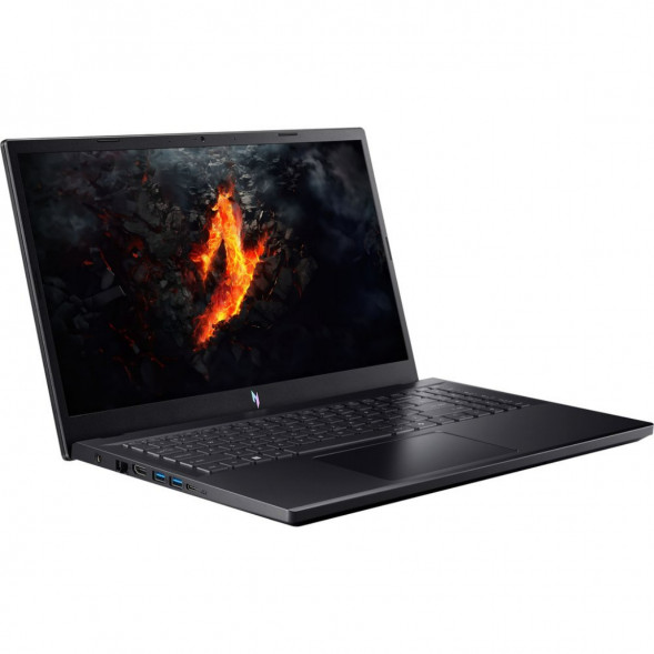 Ноутбук Acer Nitro V 15 ANV15-52-92DD (15.6&amp;quot;, IPS, Intel Core i9 13900H 2.6ГГц, 14 ядер, 16ГБ DDR5, 512ГБ SSD, NVIDIA GeForce RTX 5060 - 8 ГБ, без ОС), черный в Кемерово