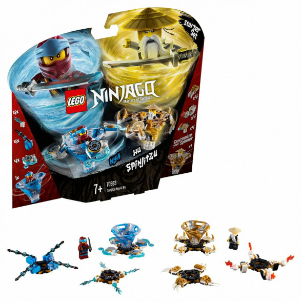 Конструктор LEGO Ninjago 70663 Ния и Ву: мастера Кружитцу в Кемерово