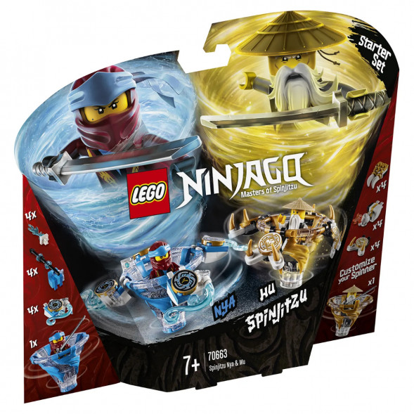 Конструктор LEGO Ninjago 70663 Ния и Ву: мастера Кружитцу в Кемерово